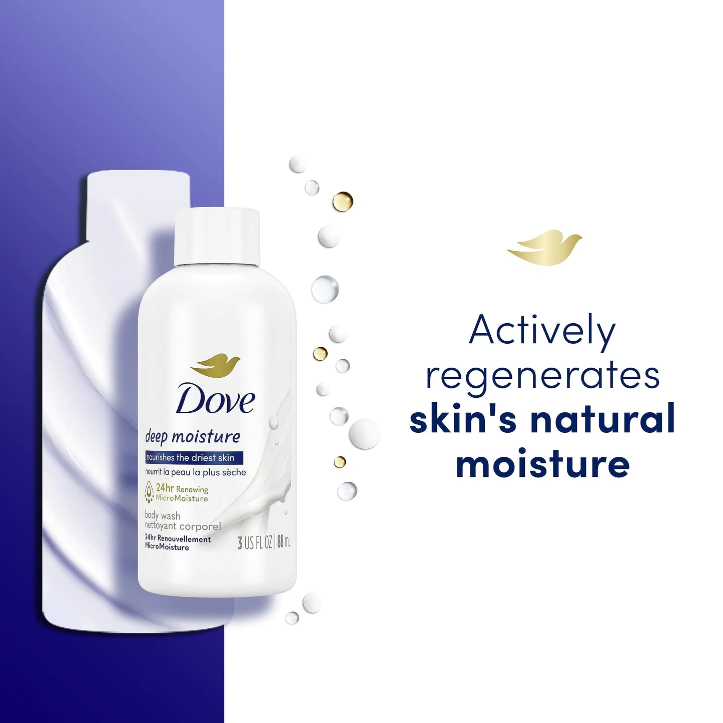 Dove Body Wash Deep Moisture for Dry Skin