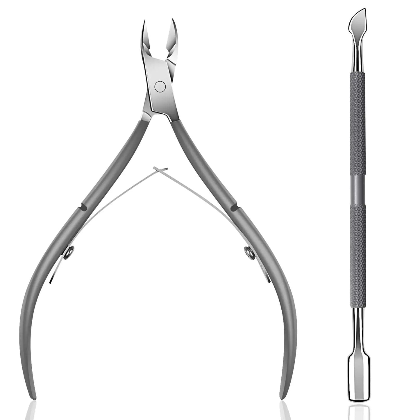 Ejiubas Cuticle Trimmer with Cuticle Pusher Cuticle Nipper