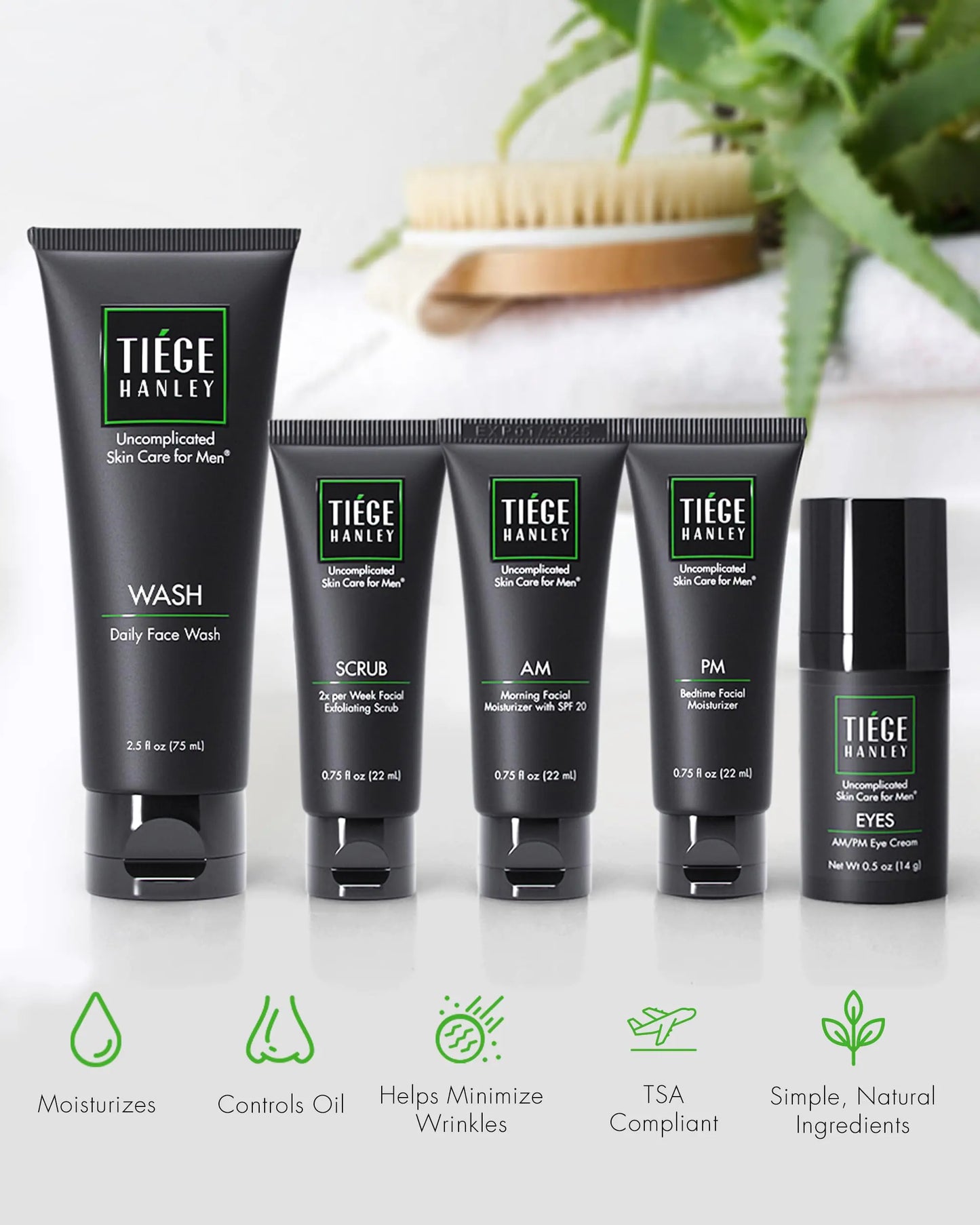 Tiege Hanley Mens Skin Care Set