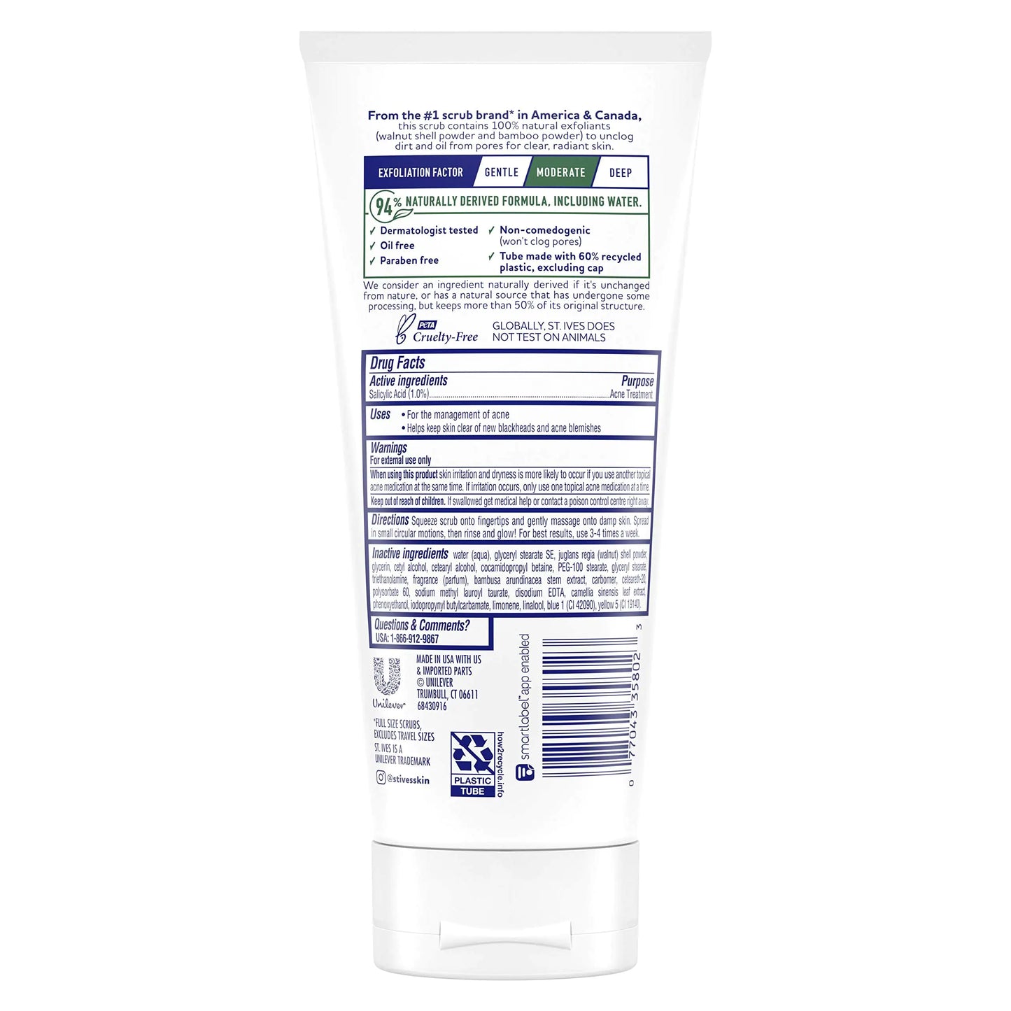 St. Ives Blackhead Clearing Face Scrub