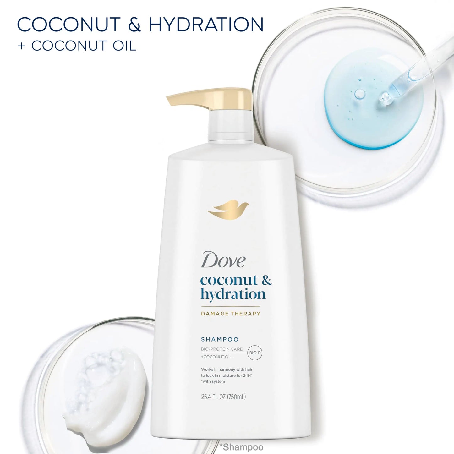 Dove Ultra Care Shampoo Coconut and Hydration