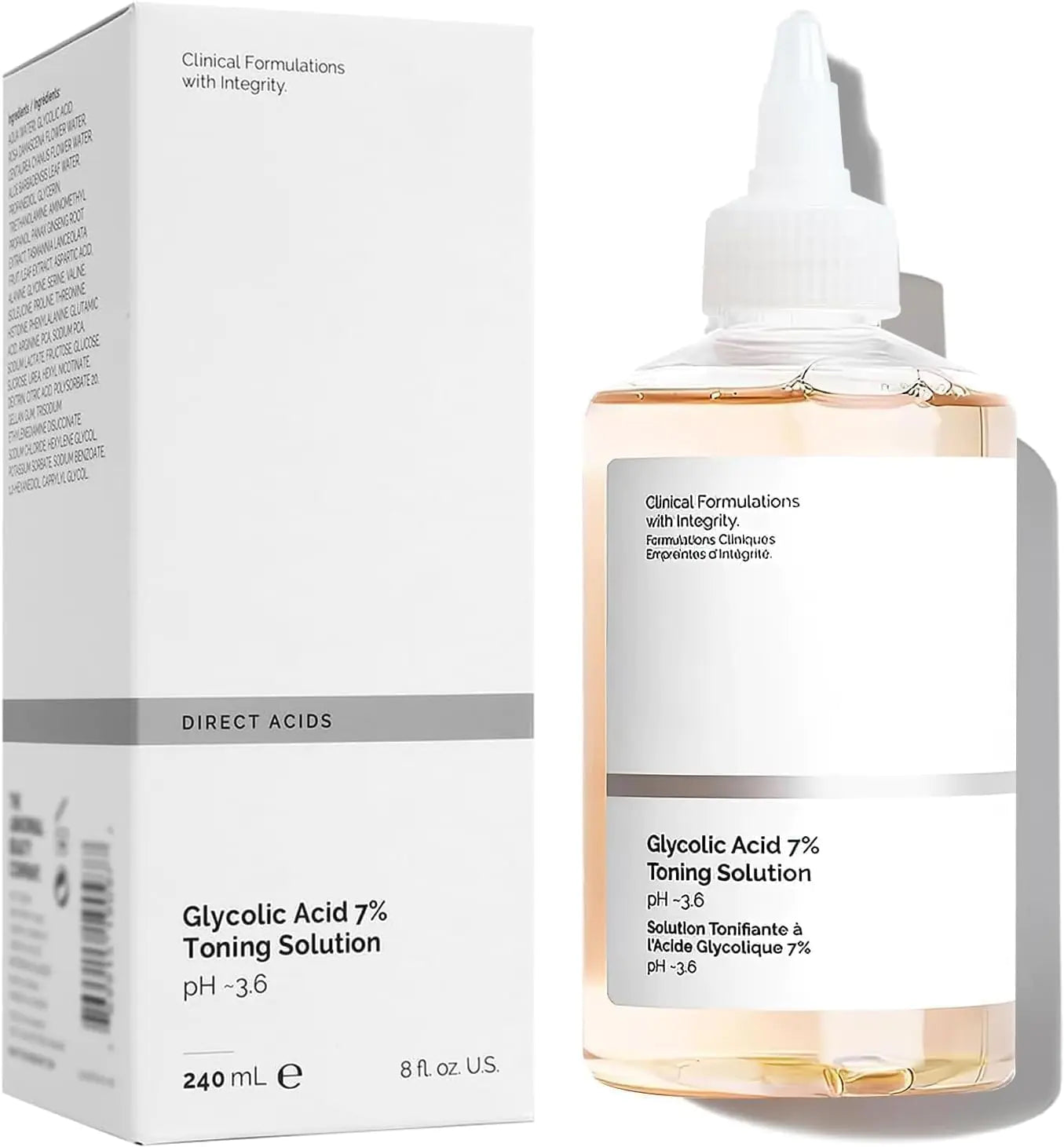 240ML Glycolic Acid 7% Toner,Glycolic Sour 7%