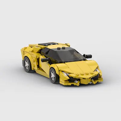 Bloques de construcción de ladrillos Aventador Racer