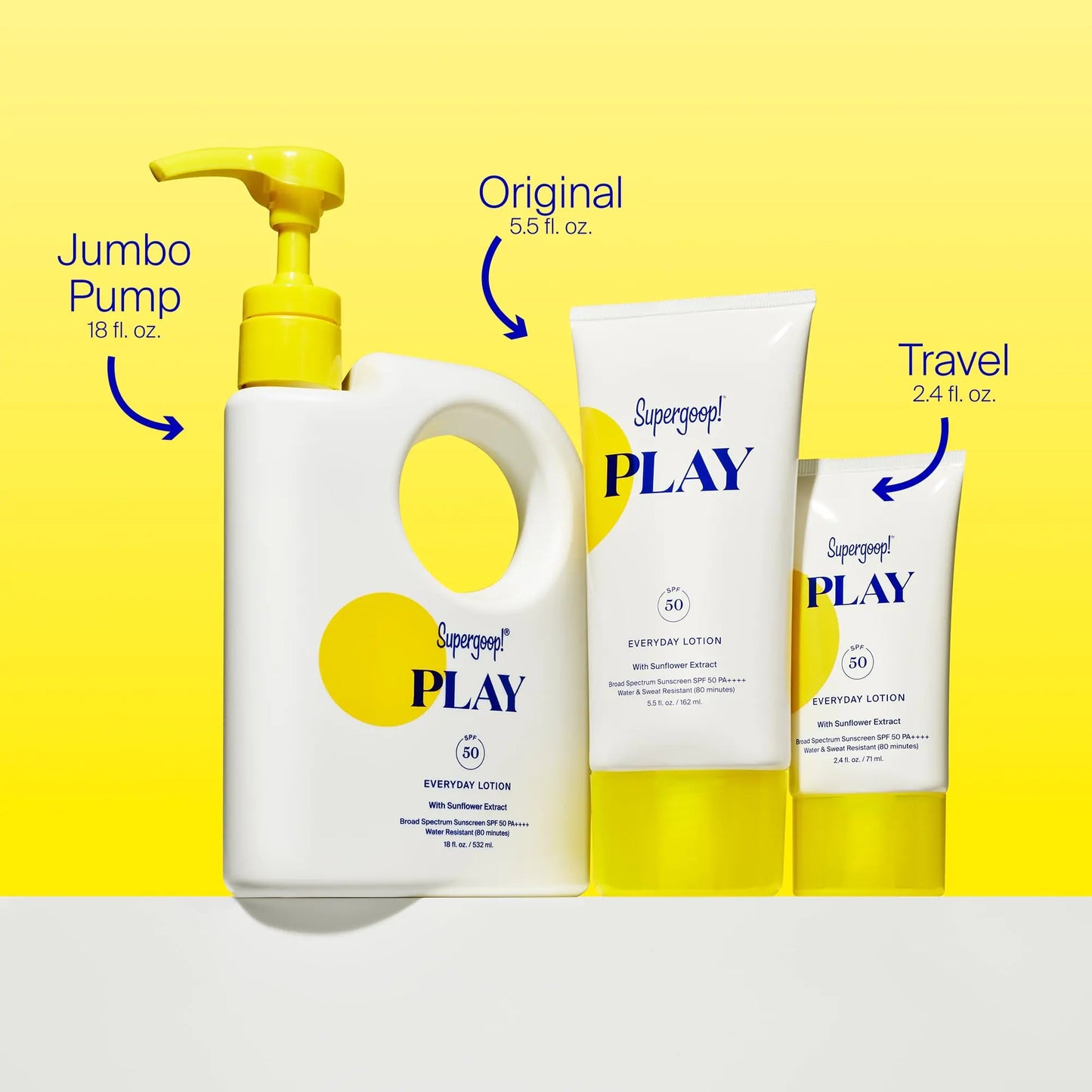 Supergoop! PLAY Everyday Lotion SPF 50-5.5 fl oz - 2 Pack