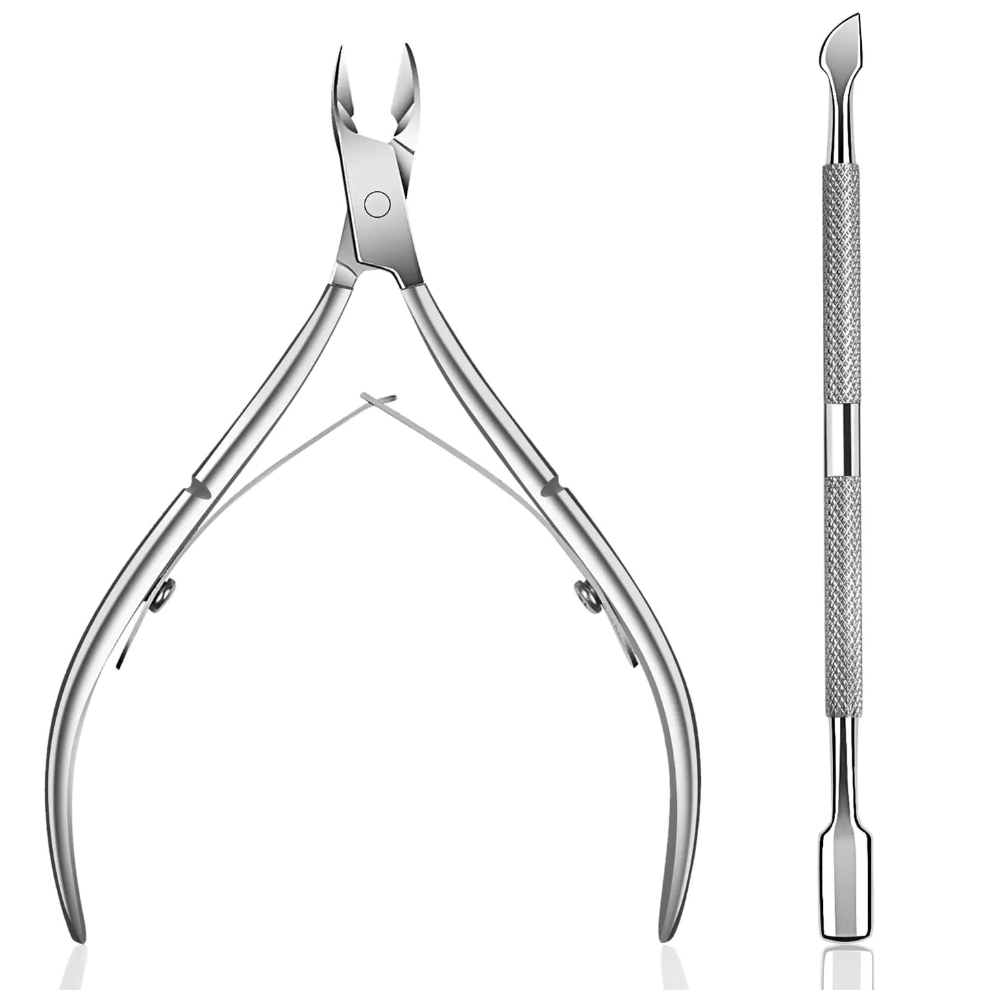 Ejiubas Cuticle Trimmer with Cuticle Pusher Cuticle Nipper