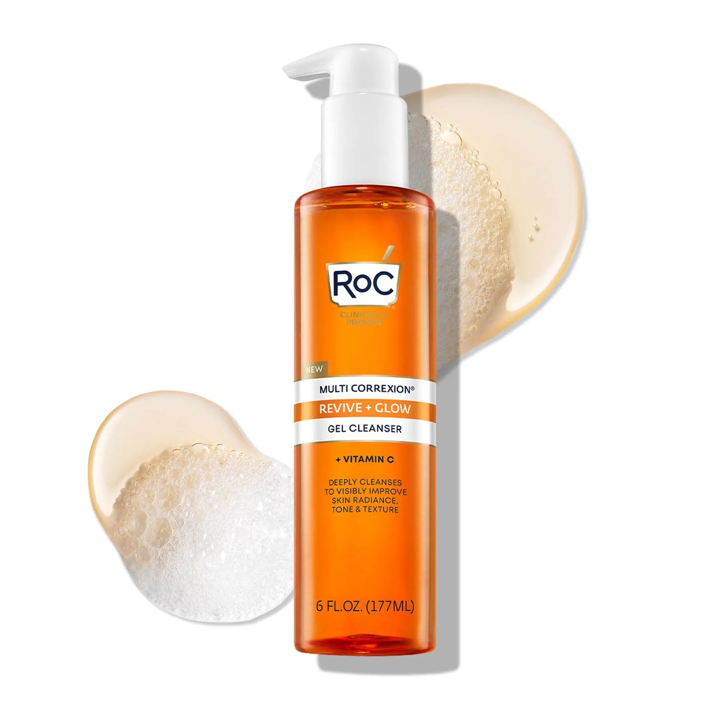 RoC Multi Correxion Revive + Glow Gel Facial Cleanser With Vitamin C