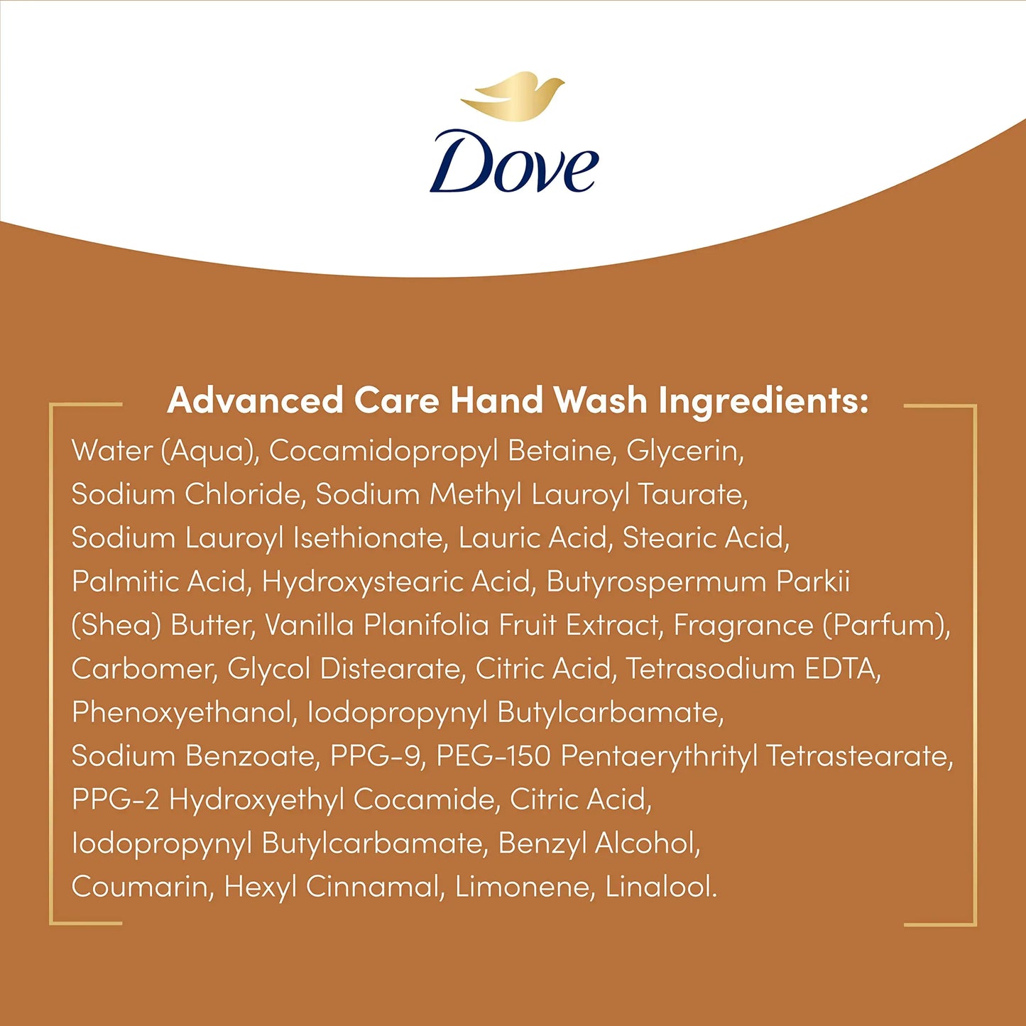 Dove Advanced Care Hand Wash Shea Butter & Warm Vanilla Pack of 3