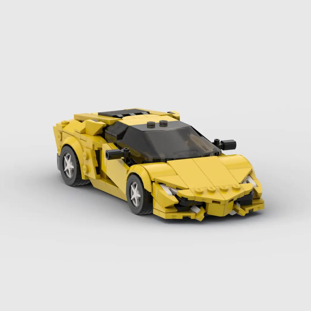 Bloques de construcción de ladrillos Aventador Racer