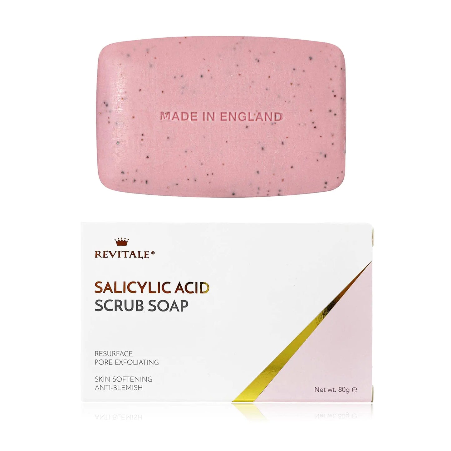 Salicylic Acid Scrub Soap, Pore Exfoliating, Softening Skin, Anti-Blemish