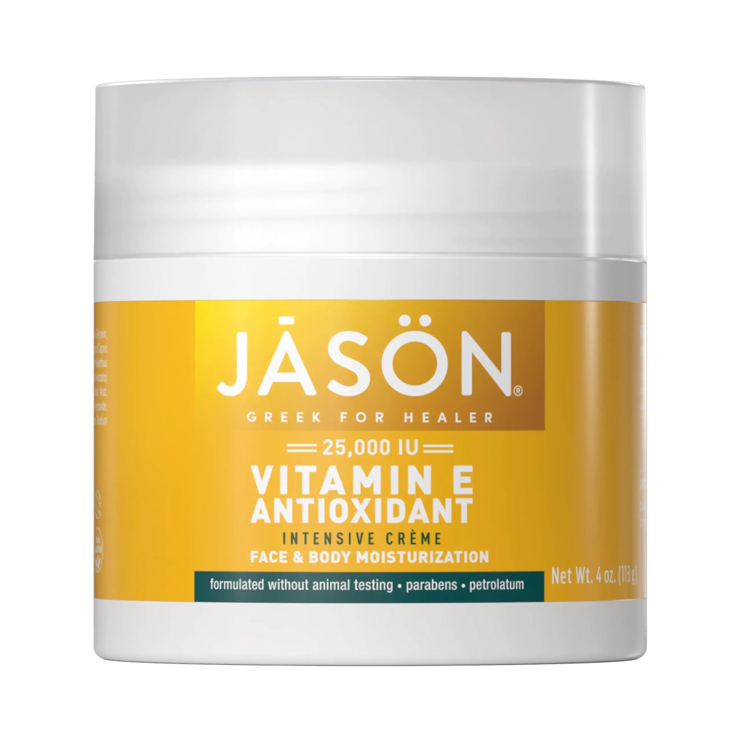 JASON Vitamin E 25, 000 IU Intensive Moisturizing Crème, For Face and Body