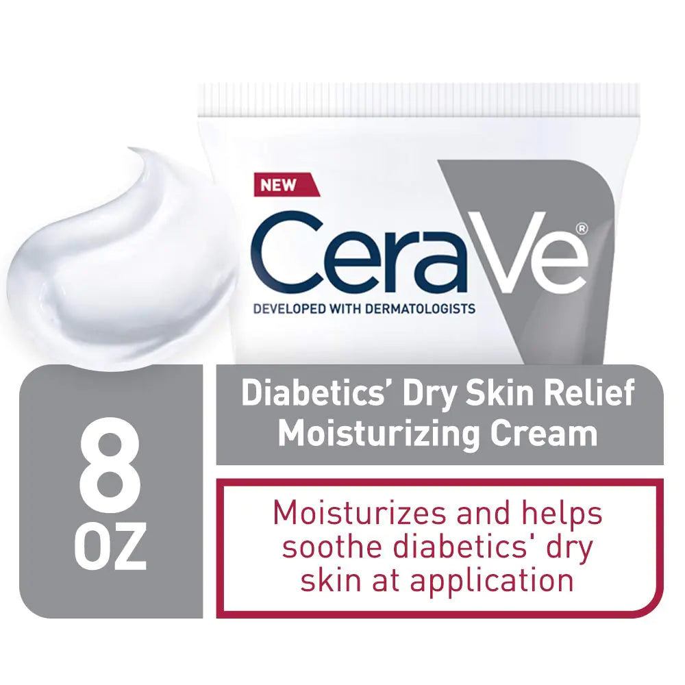 CeraVe Moisturizing Cream for Diabetics’ Dry Skin