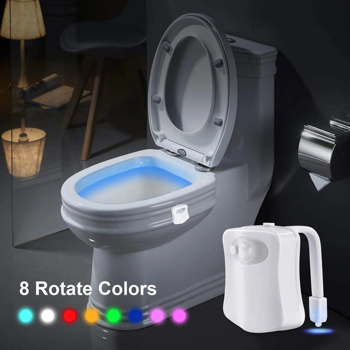 Waterproof Backlight For Toilet Bowl