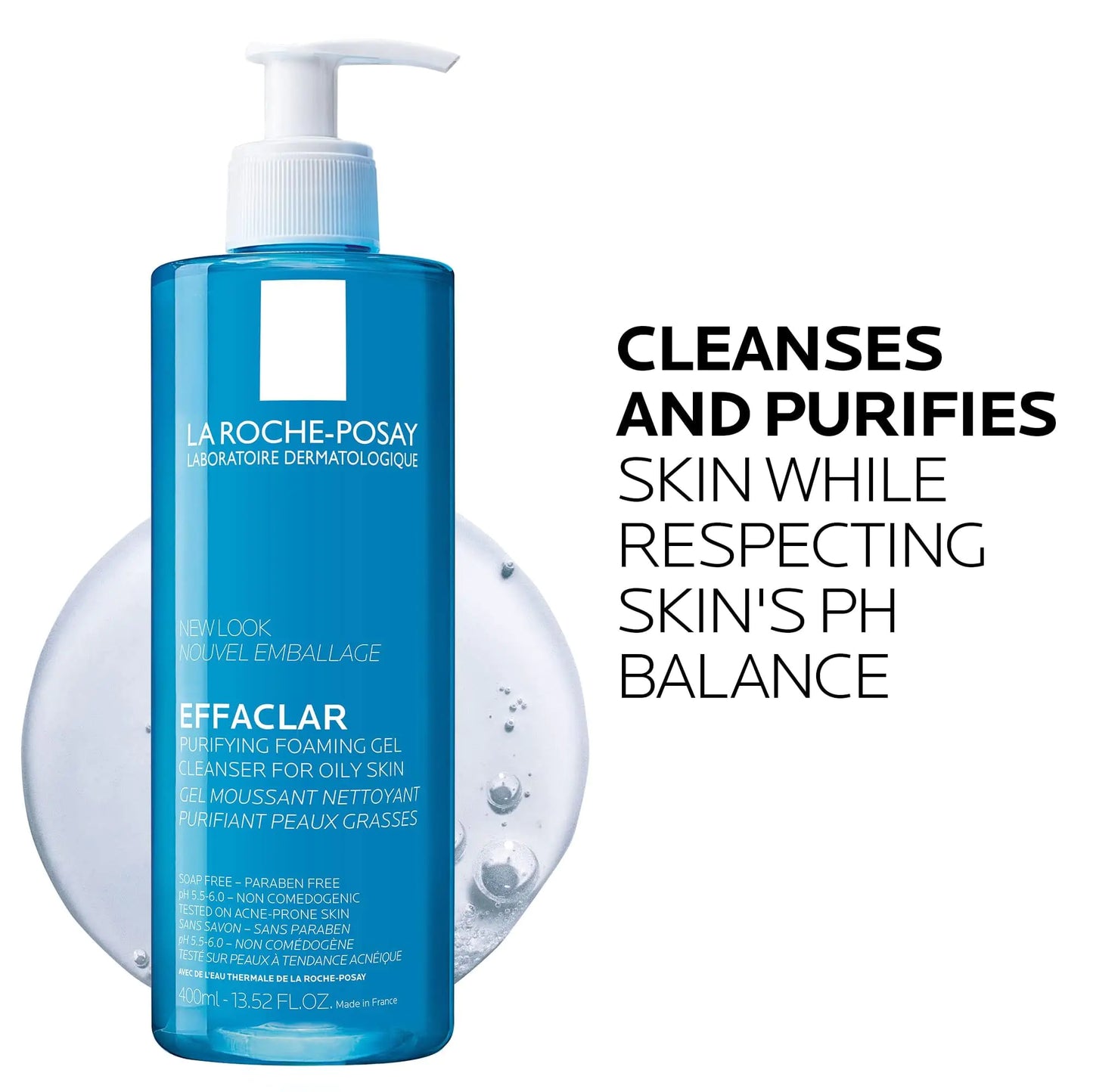 La Roche-Posay Effaclar Purifying Foaming Gel Cleanser for Oily Skin