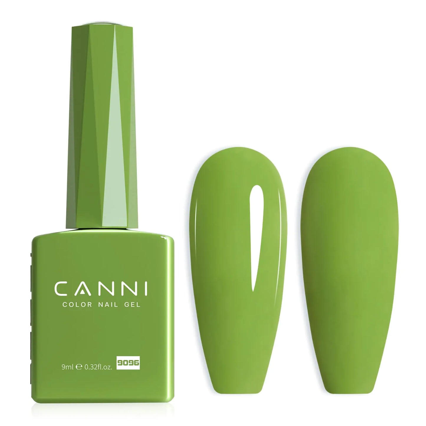 CANNI Green Gel Nail Polish