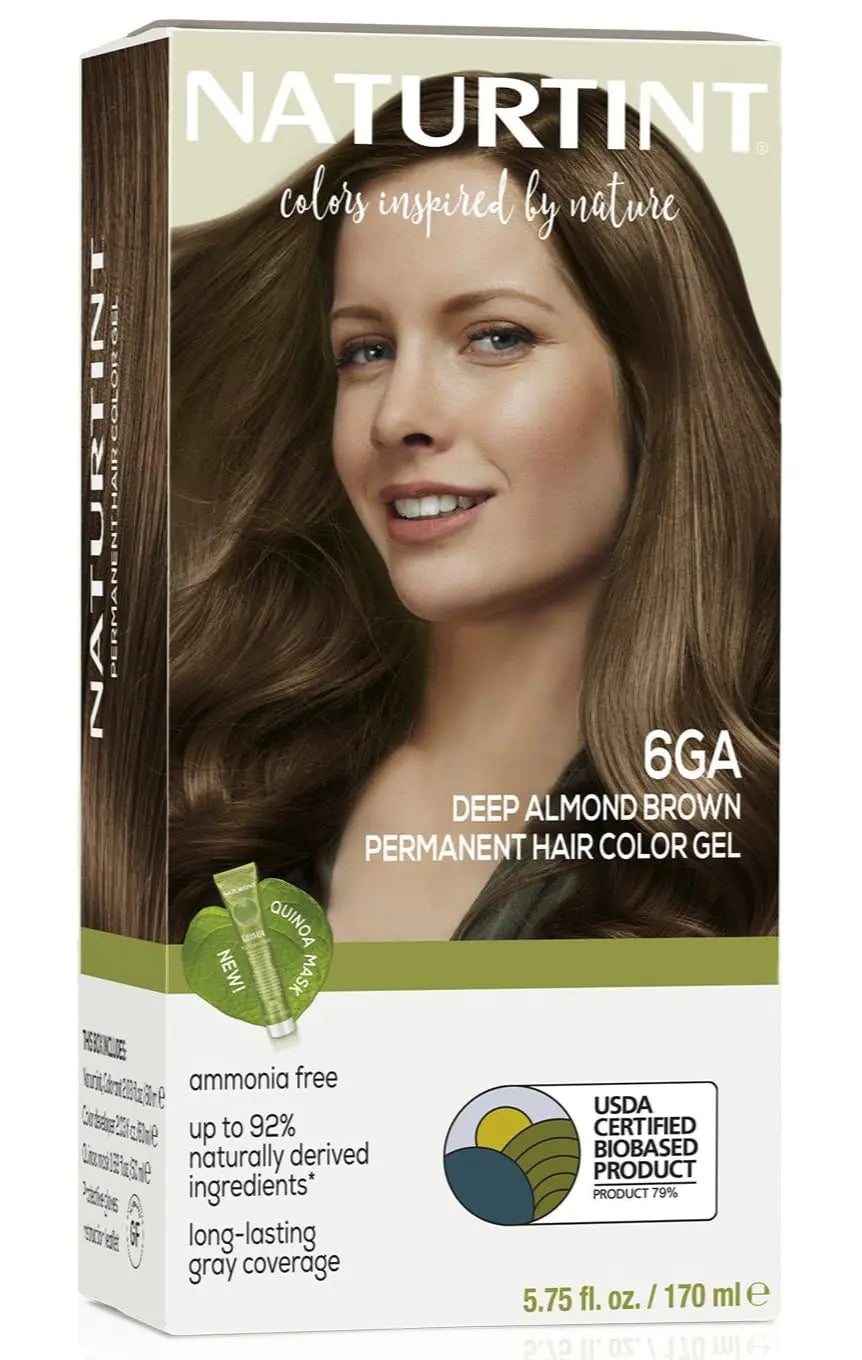 Naturtint 6GA Deep Almond Brown Permanent Hair Color