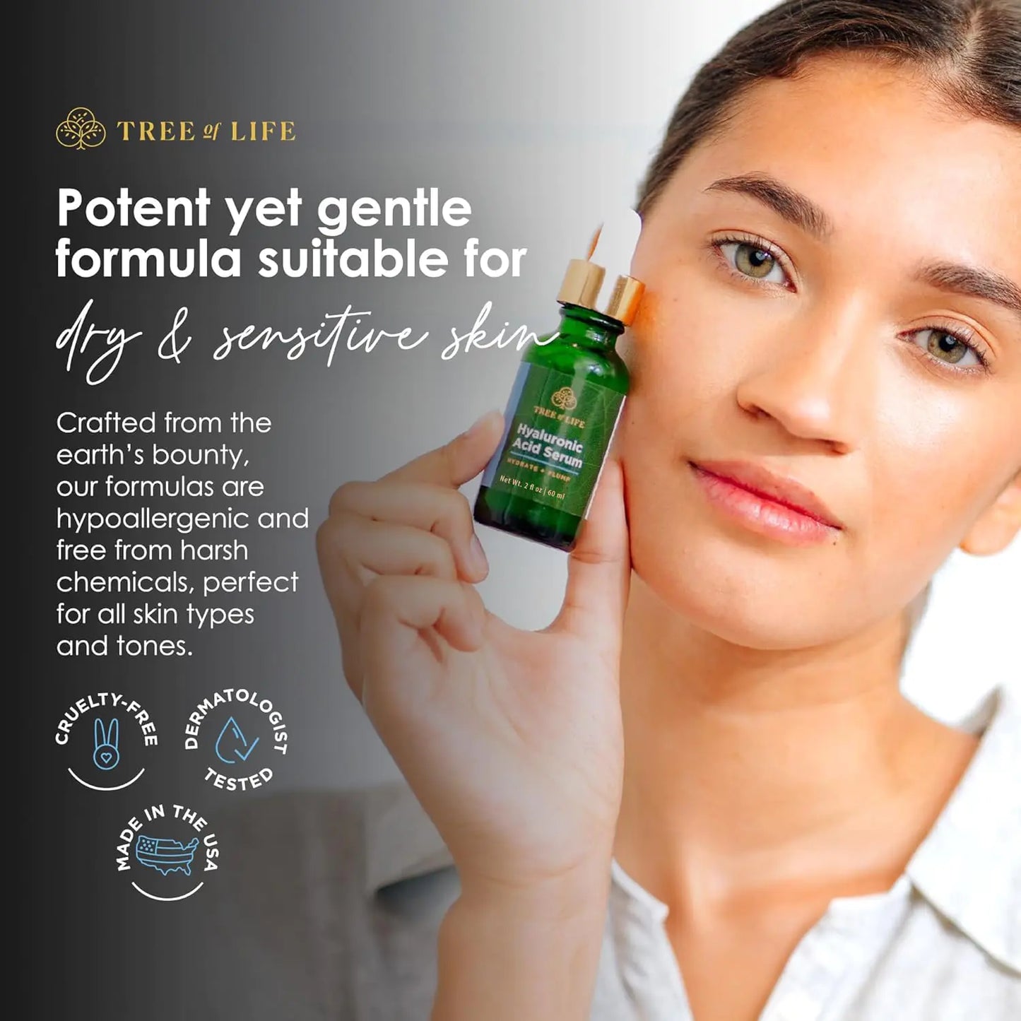 Tree of Life Hyaluronic Acid Serum