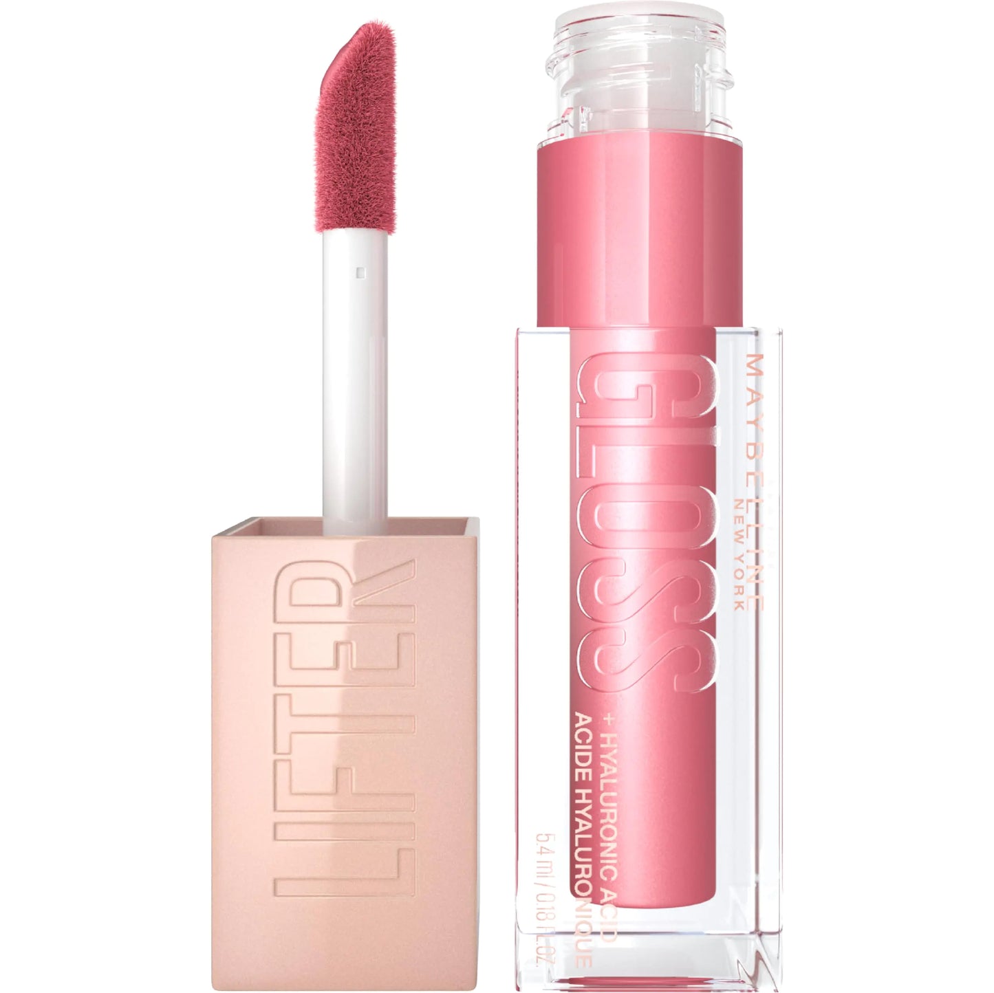 Maybelline Lifter Gloss, Hydrating Lip Gloss with Hyaluronic Acid