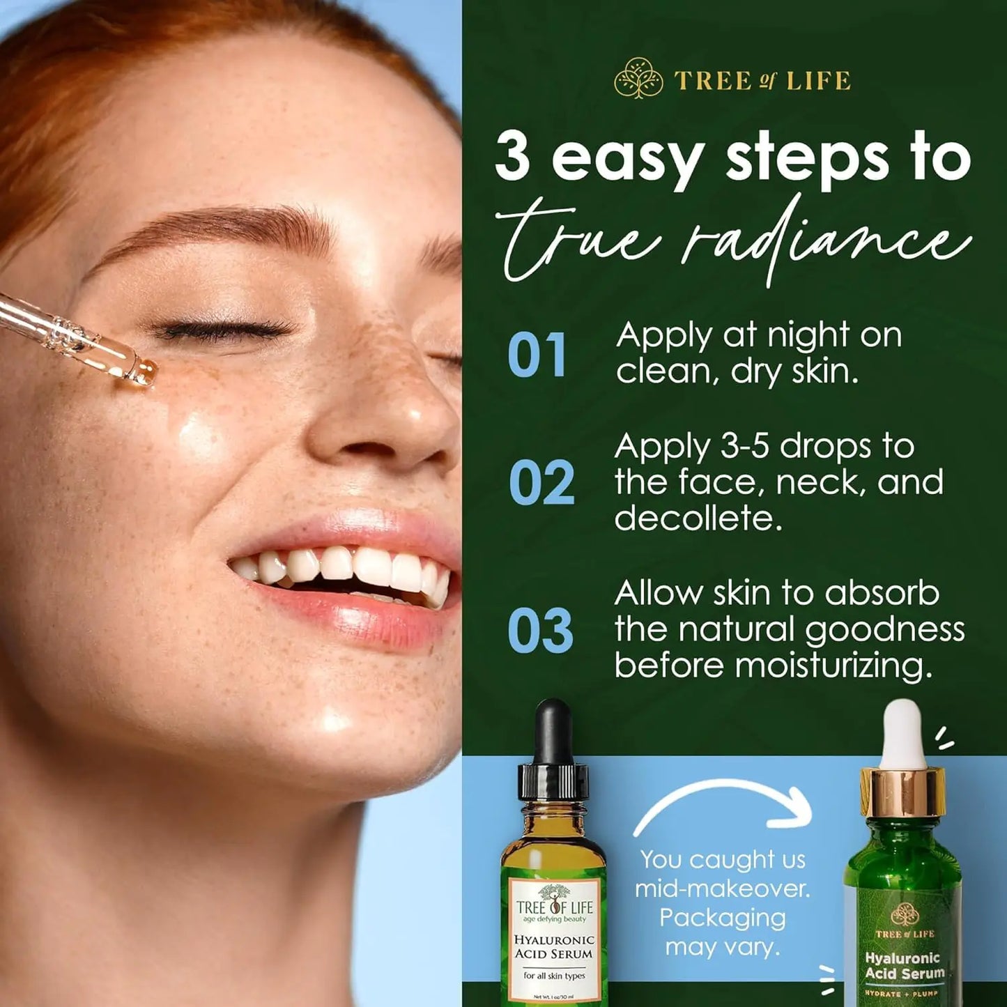 Tree of Life Hyaluronic Acid Serum