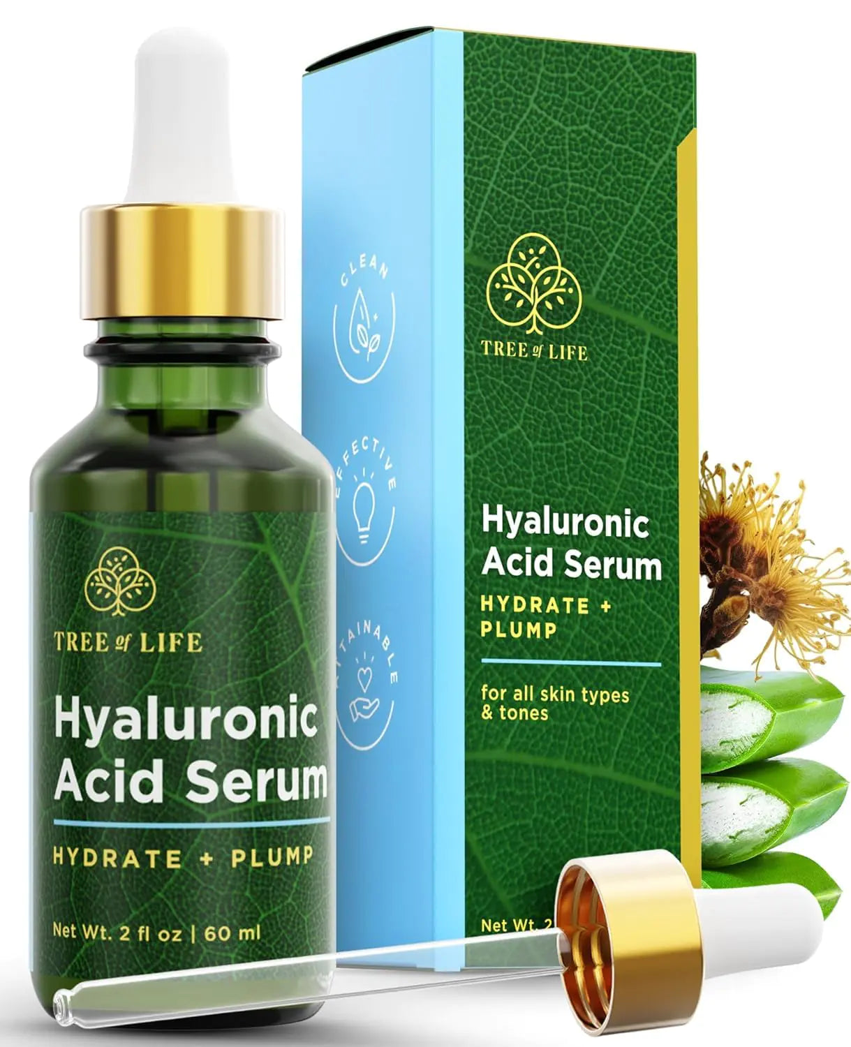 Tree of Life Hyaluronic Acid Serum