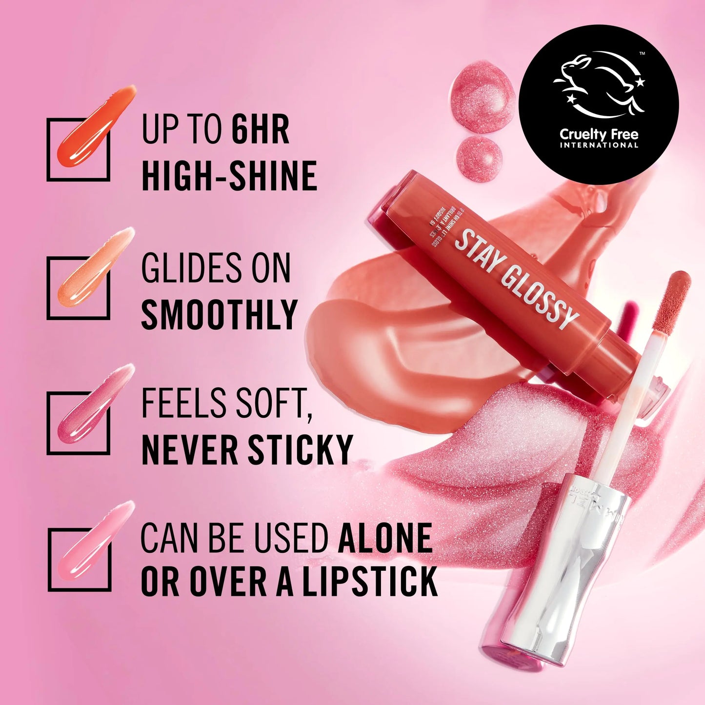 Rimmel Stay Glossy Lip Gloss