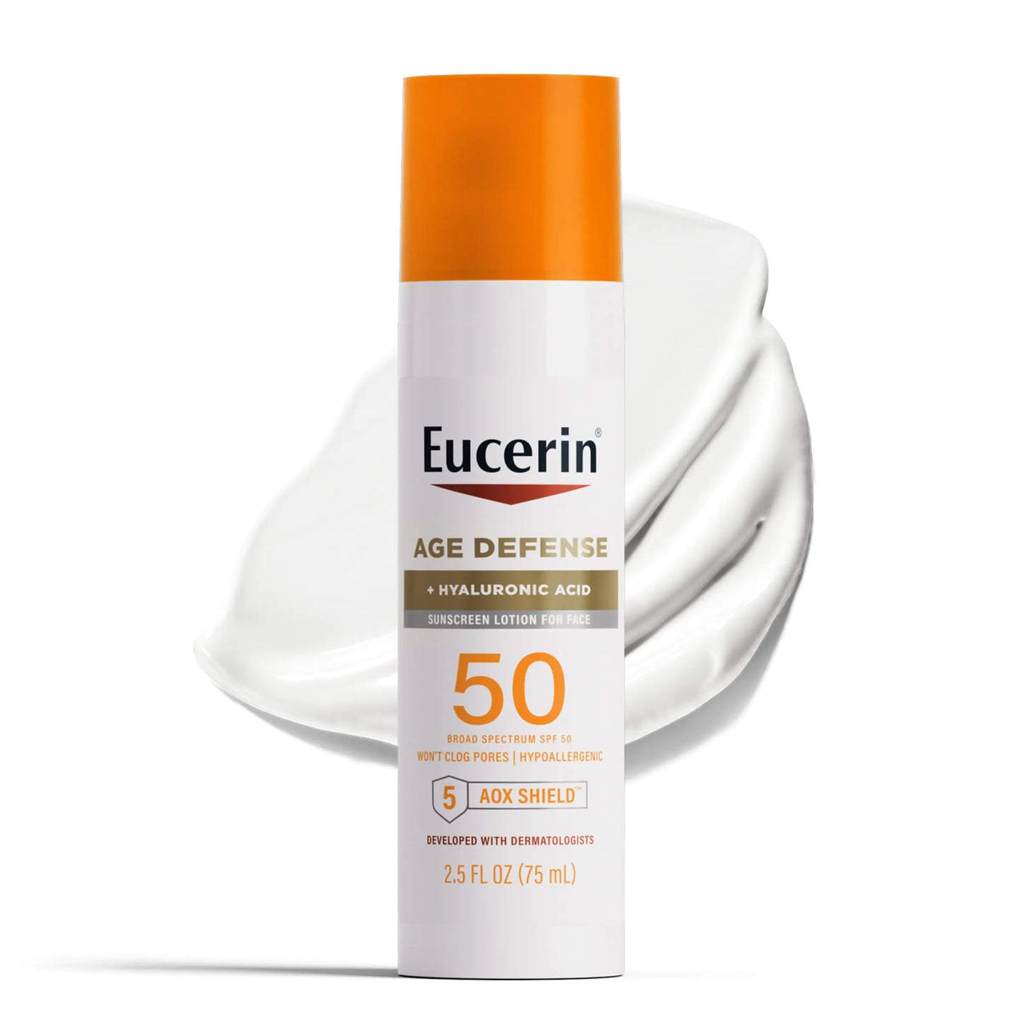 Eucerin Sun Age Defense SPF 50 Face Sunscreen Lotion