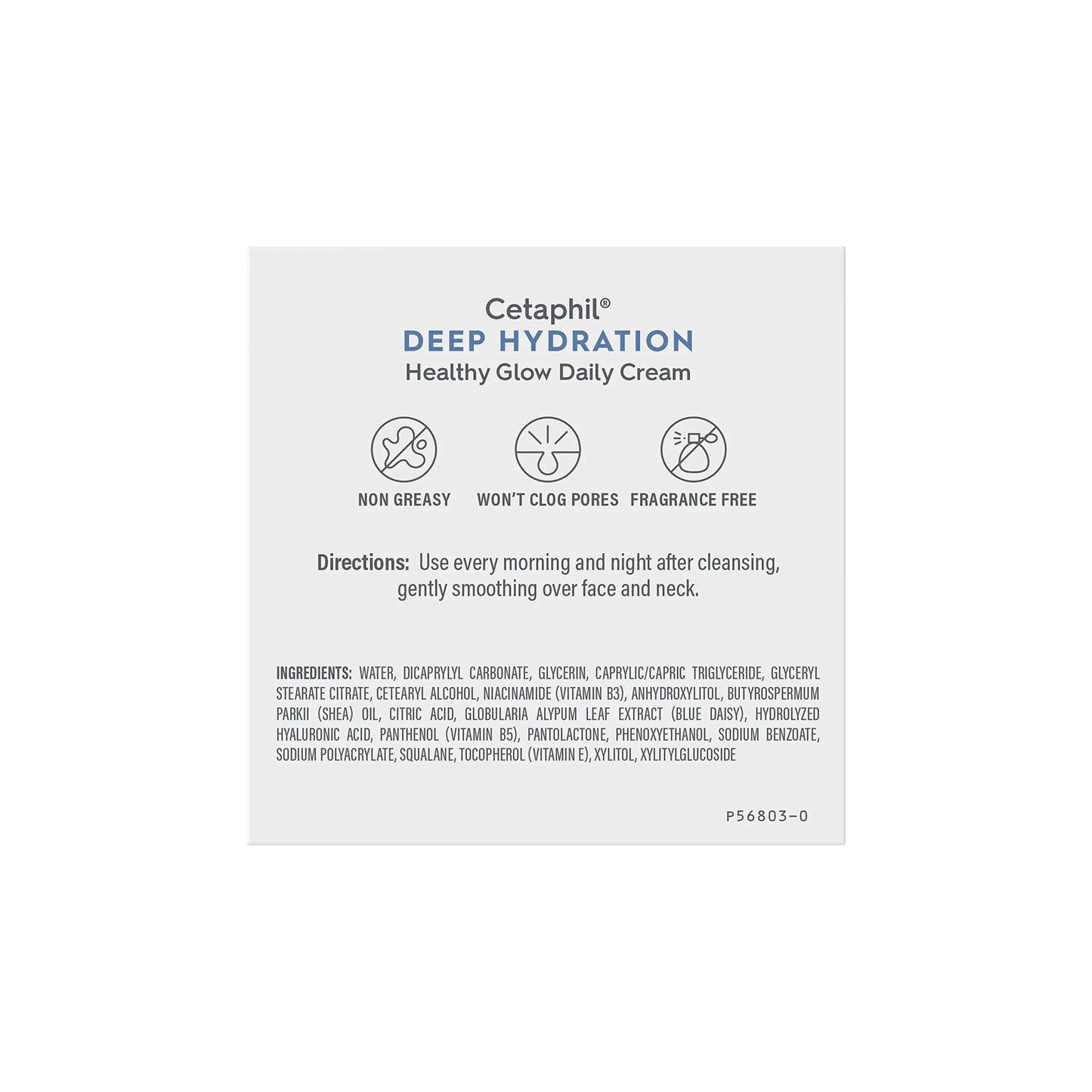 Cetaphil Deep Hydration Healthy Glow Daily Face Cream