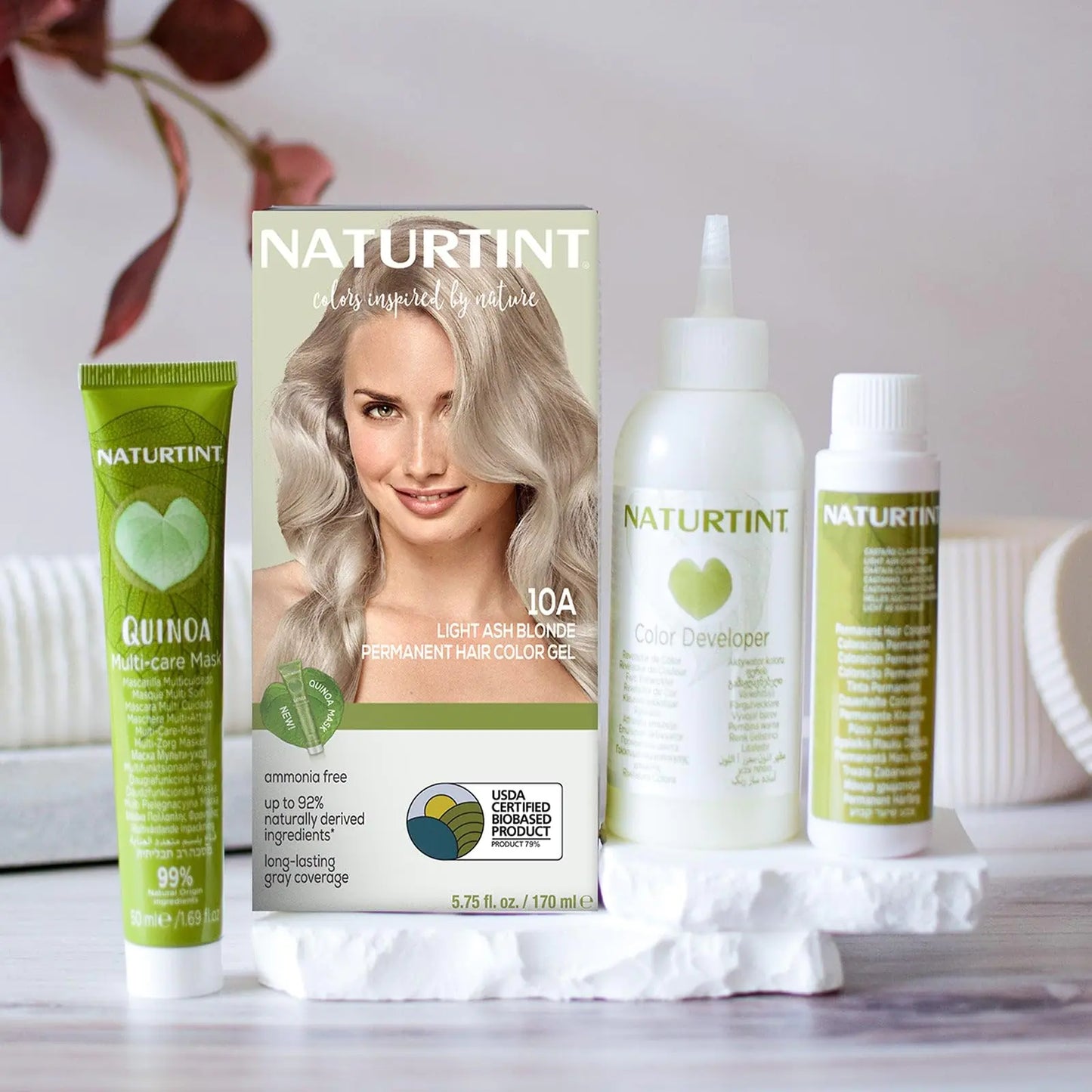 Naturtint Permanent Hair Color 10A Light Ash Blonde