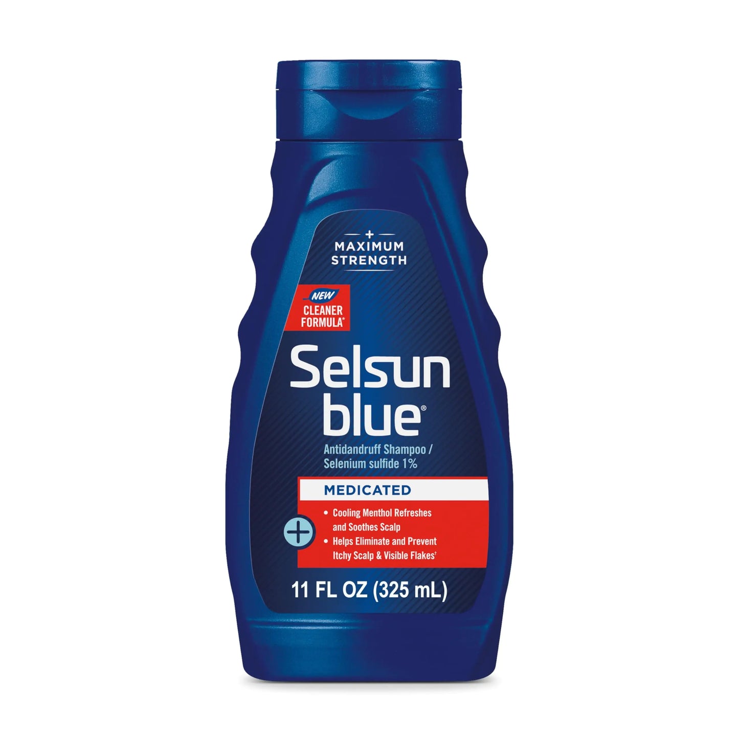 Champú anticaspa medicinal con mentol Selsun Blue