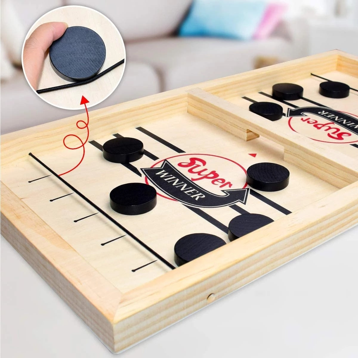 Juego de mesa Fast Sling Puck de hockey de mesa