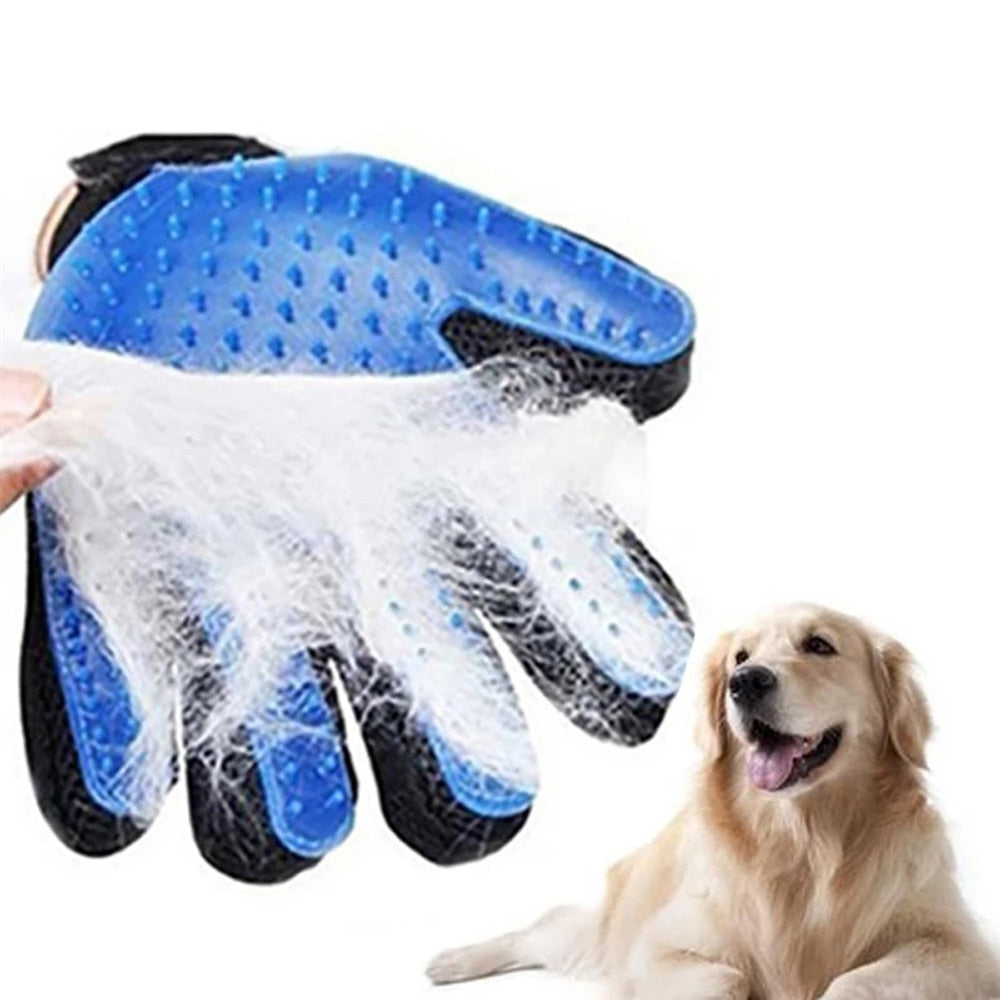 Guantes de aseo para mascotas