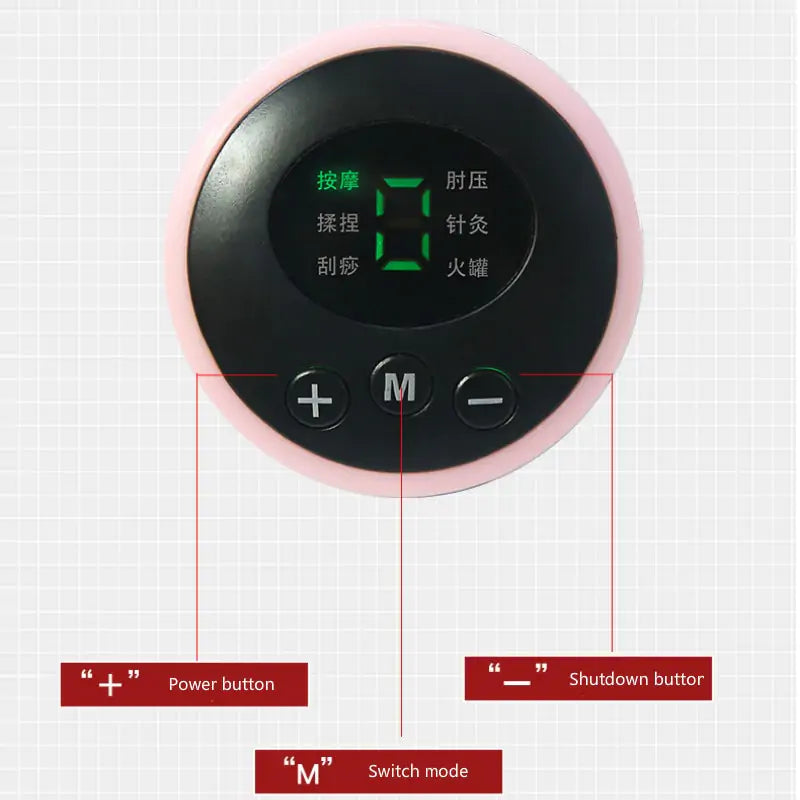 Esterilla de masaje de pies eléctrica EMS