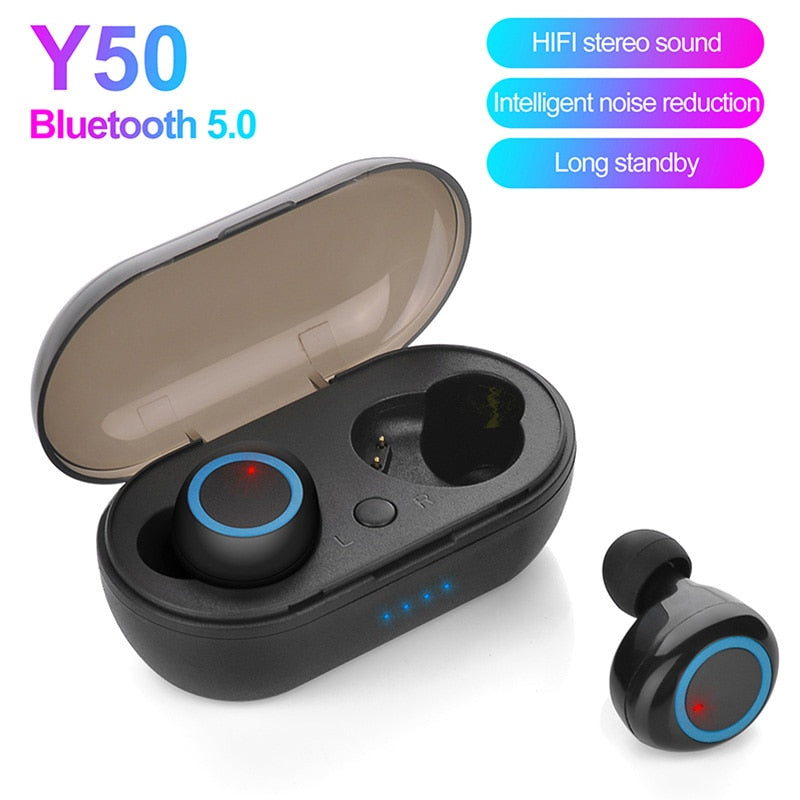 Auriculares Bluetooth Y50 TWS