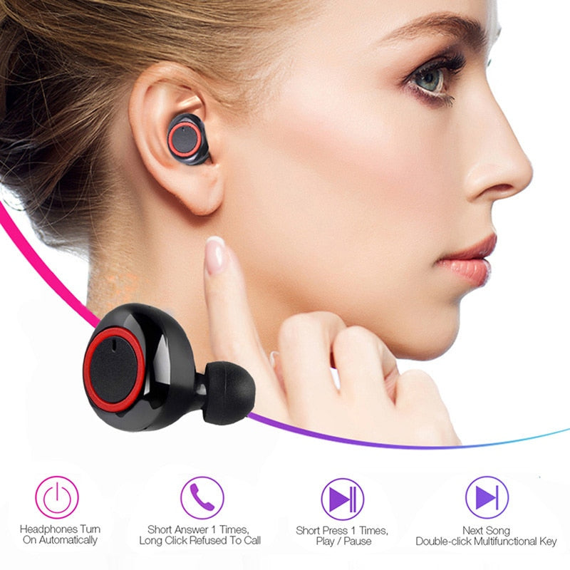 Auriculares Bluetooth Y50 TWS