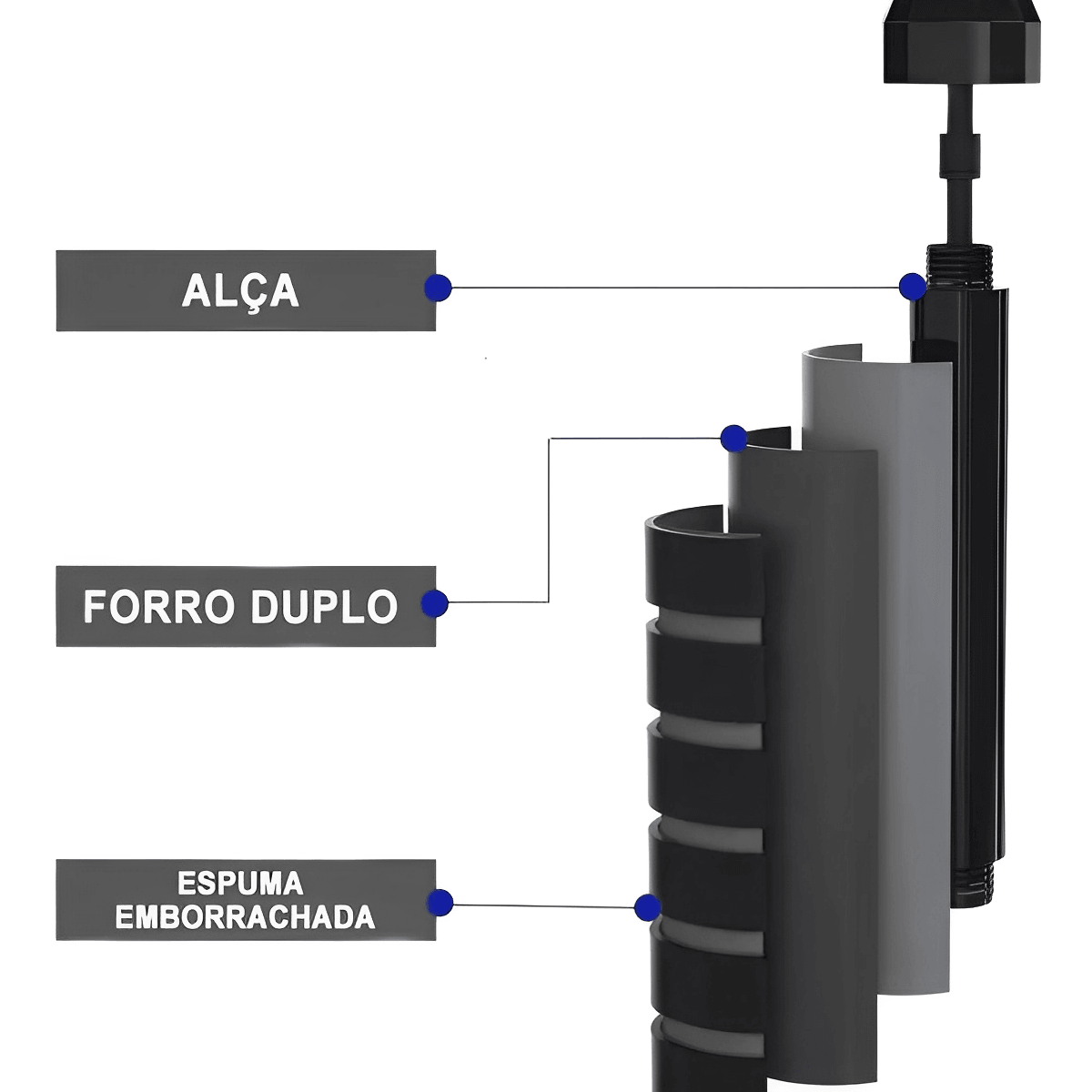 Cuerda de acero para entrenamientos