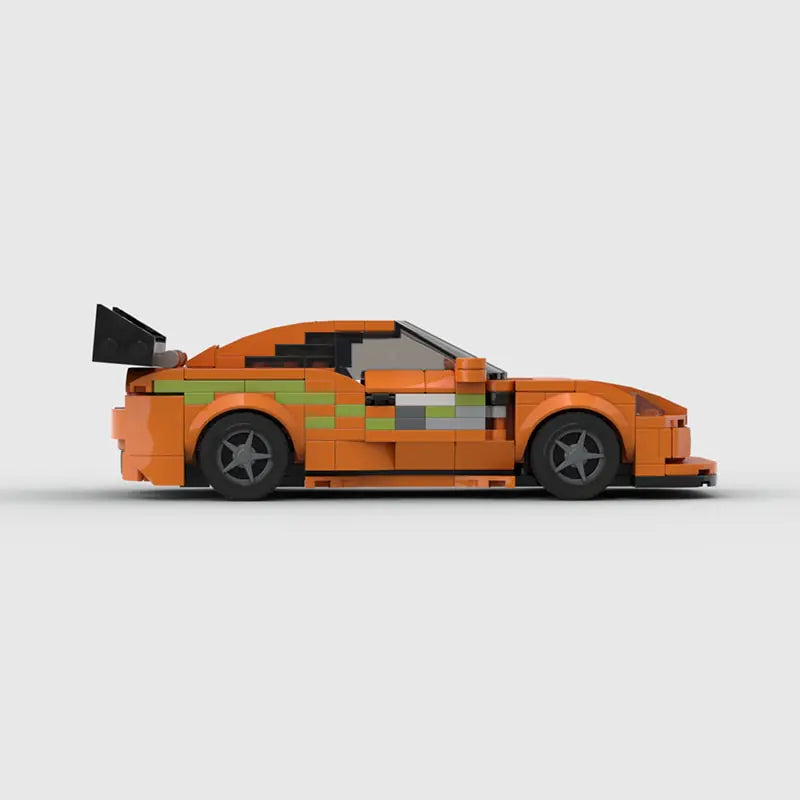 Supra Sports Car Building Blocks Brick