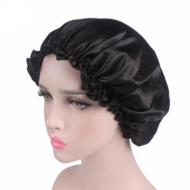 Reversible Satin Hair Caps