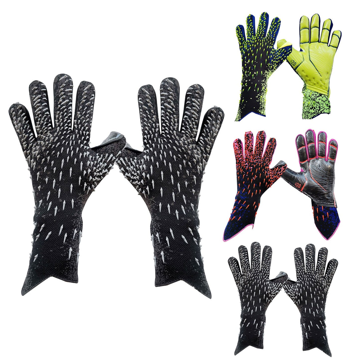 Guantes de látex para portero de fútbol