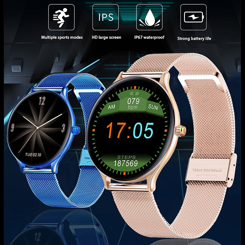 Heart Rate Monitoring Waterproof Smartwatch