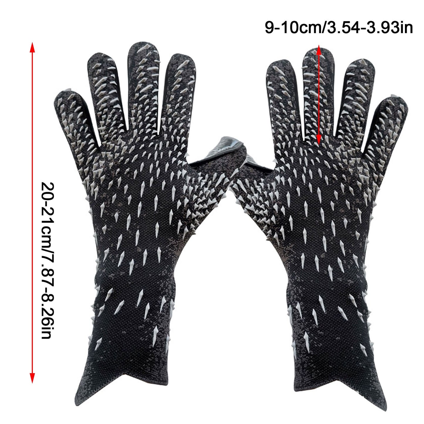 Guantes de látex para portero de fútbol