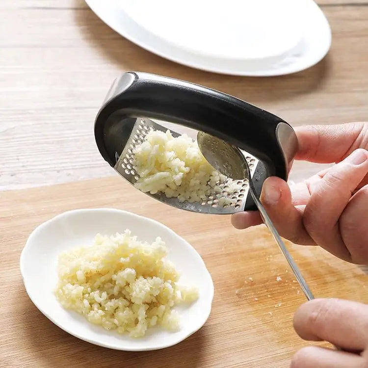 Stainless Steel Garlic Presser